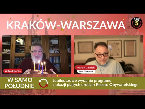 Kraków-Warszawa Wspólna sprawa! Wydanie jubileuszowe z okazji piątych urodzin Resetu Obywatelskiego