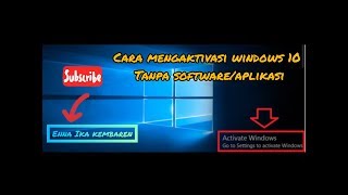 AKTIVASI WINDOWS 10 TANPA SOFTWARE screenshot 5