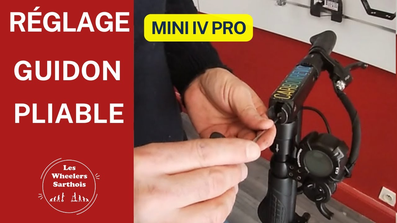 Guidon pliant pour Trottinette Électrique Dualtron - Pas Cher
