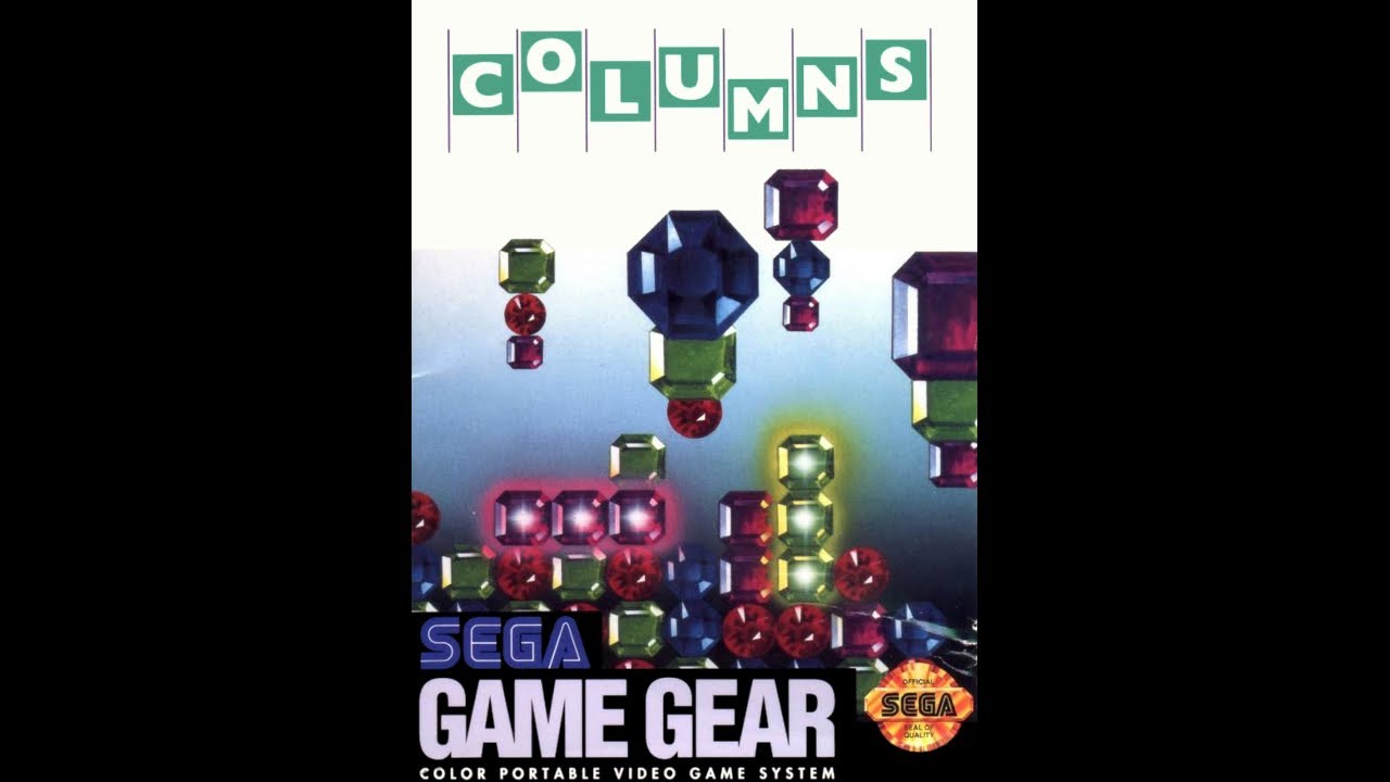 Notice / Manuel D'instructions Sega Game Gear - Jeu COLUMNS