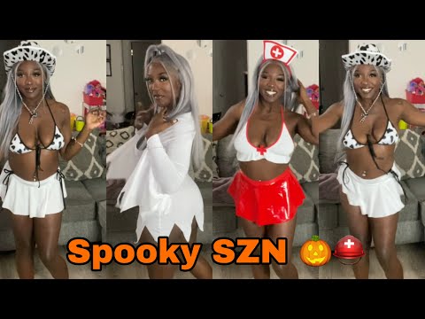 Sexy Halloween Costume Try-On Haul W/Dioradoree |  Spooky SZN 🎃￼