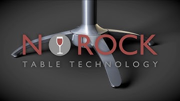 NOROCK - Self-stabilising table bases