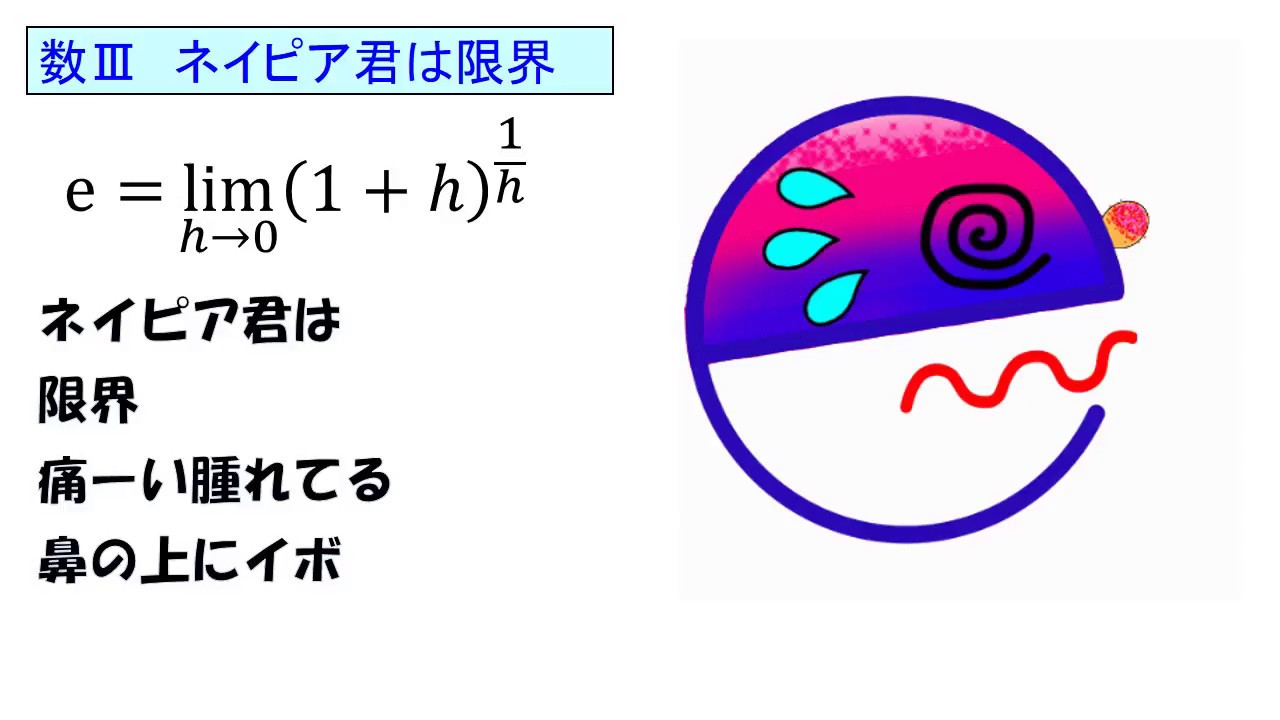 極限 ネイピア 数