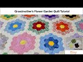 Grandmother's Flower Garden Quilt Tutorial