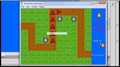 How to make a TOWER DEFENSE GAME in flash (AS3) part 1