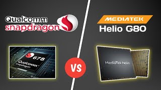 Qualcomm Snapdragon 678 vs MediaTek Helio G80 ?? | Detailed Comparison | Who will Win.. [Hindi]
