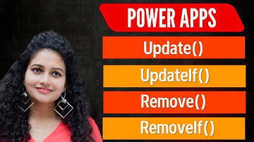 Power Apps | Update, UpdateIf, Remove & RemoveIf | Data Manipulation Functions