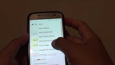 Samsung Galaxy S7: How to Enable / Disable Webpage Block Popup