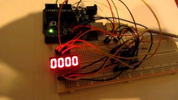 MAX7221 with 7 segment display