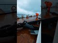 Easy Job at Sea… Until It Isn’t 😱🌊#ocean #ship #storm #waves #northsea