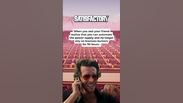 Pssst… Coal generators. 👀 #satisfactory #gaming #megafactories #memes