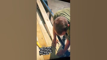 Trailer floor replacement trick