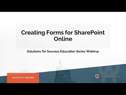 Creating Forms for Microsoft SharePoint Online