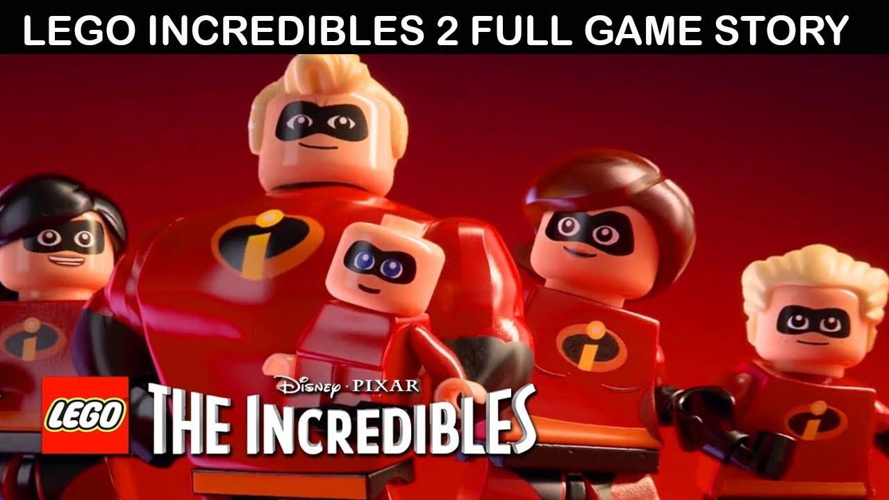 Lego The Incredibles 2 All Cutscenes (Game Movie) Full Story 1080p ...