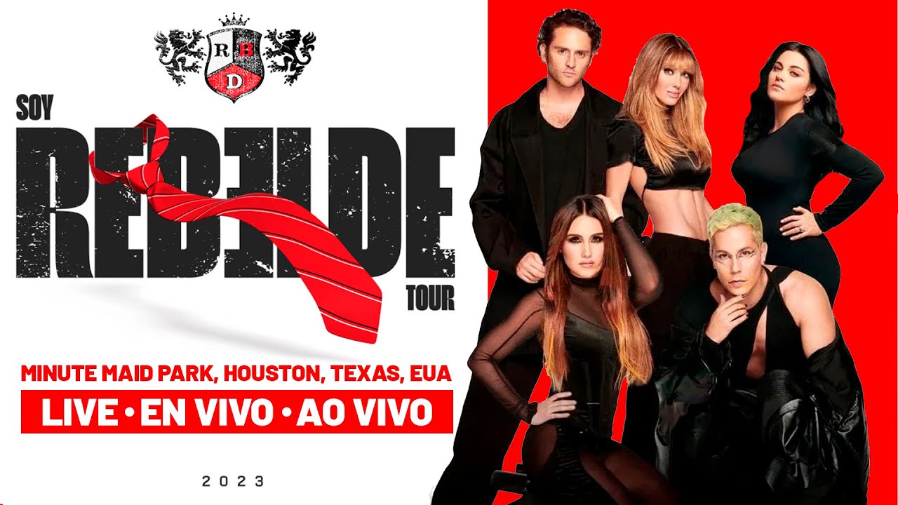 RBD Soy Rebelde Tour 2023 LIVE, RBD ao vivo Texas, Soy Rebelde EN VIVO