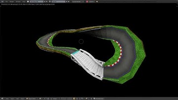 Mario kart 8 - Mario circuit in Blender
