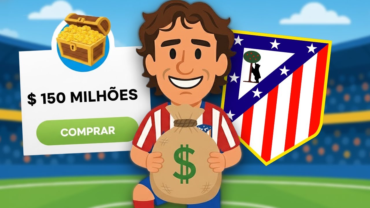 INVESTIRAM 1 BILHÃO NO ATLETICO DE MADRID | WORLD SOCCER CHAMPS