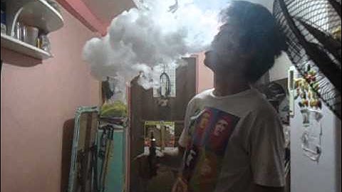 Launcher v1 with Nimbus Atomizer = Clouds of Vapor