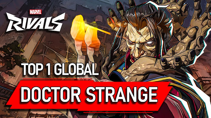 TOP #1 GLOBAL DOCTOR STRANGE ! Shadecuh - MARVEL RIVALS PRO
