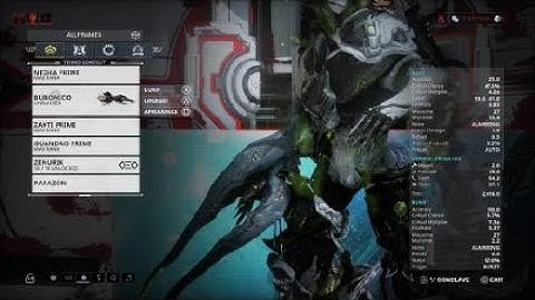 Warframe_Toon_BadAss Newest Arm cannon BUBONICO - without riven or forma & Starter Build & Nightwave