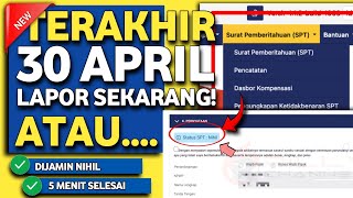 LENGKAP Cara Lapor SPT Tahunan Pribadi Online di Coretax 2026 ● Status SPT Nihil