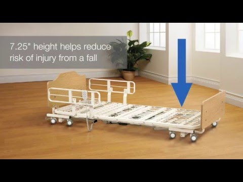 Med-Mizer AllCare C Low Hospital Bed Set