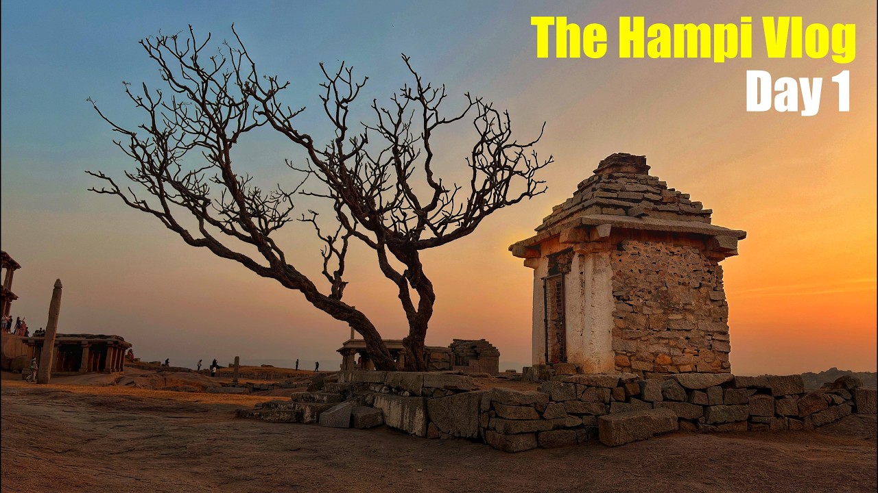 The Hampi Vlog - Day 1 - A 'Dam' good journey! reuploaded