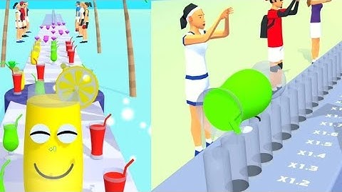Juice Run All Levels Walkthrough Mobile Android IOS, New Running Games Gameplay Max Level