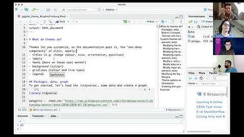 R-Ladies Freiburg (English) - Level up your ggplot: What is the deal with theme()?