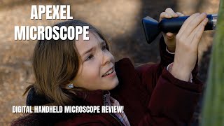 Apexel APL-MS008 Digital Handheld Microscope | Fun for the whole family!