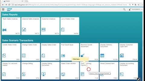 Post Incoming Payment by SAP Screen Personas design Fiori