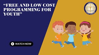 Free & Low Cost Programming for Youth 2-29-24