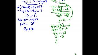 Alg 2 Ch. 3 Review Video Notes