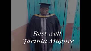 Jacinta Mugure Burial Live Stream