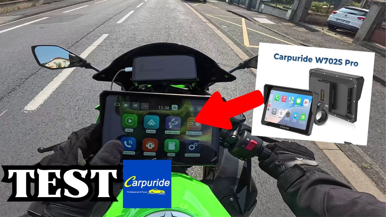 [TEST] CARPURIDE W702S PRO - CARPLAY MOTO 🔥🚀 L'OUTIL IDÉAL POUR LES ROAD TRIP !