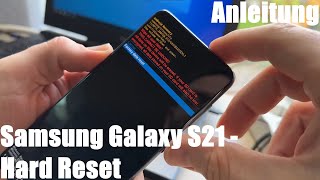 Samsung Galaxy S21 / S21+ / S21 Ultra Hard Reset bei Funktion Verlust oder Fehlfunktionen Anleitung screenshot 5