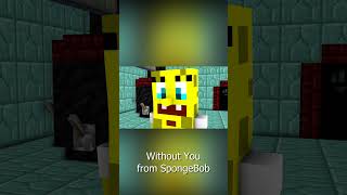Without you from SpongeBob #mineimator