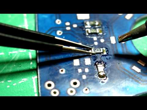 Soldering 1206 SMD