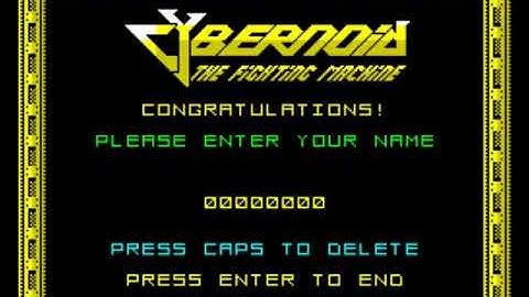 ZX SPECTRUM - CYBERNOID gameplay (Anbernic RG ARC-D, GammaOS, Unreal Speccy Portable emulator)