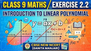 GANITA MANJARI CLASS 9NEW NCERT EXERCISE 2.2/ INTRODUCTION TO LINEAR POLYNOMIAL CLASS9 exercise 2.2