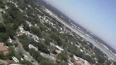 Apprentice flight over my friends neighborhood.