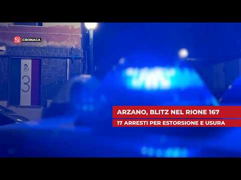 Video Camorra, estorsione e usura: 17 arresti ad Arzano nel clan della 167