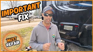 Important Repair We Had To Make On Our Motorhome