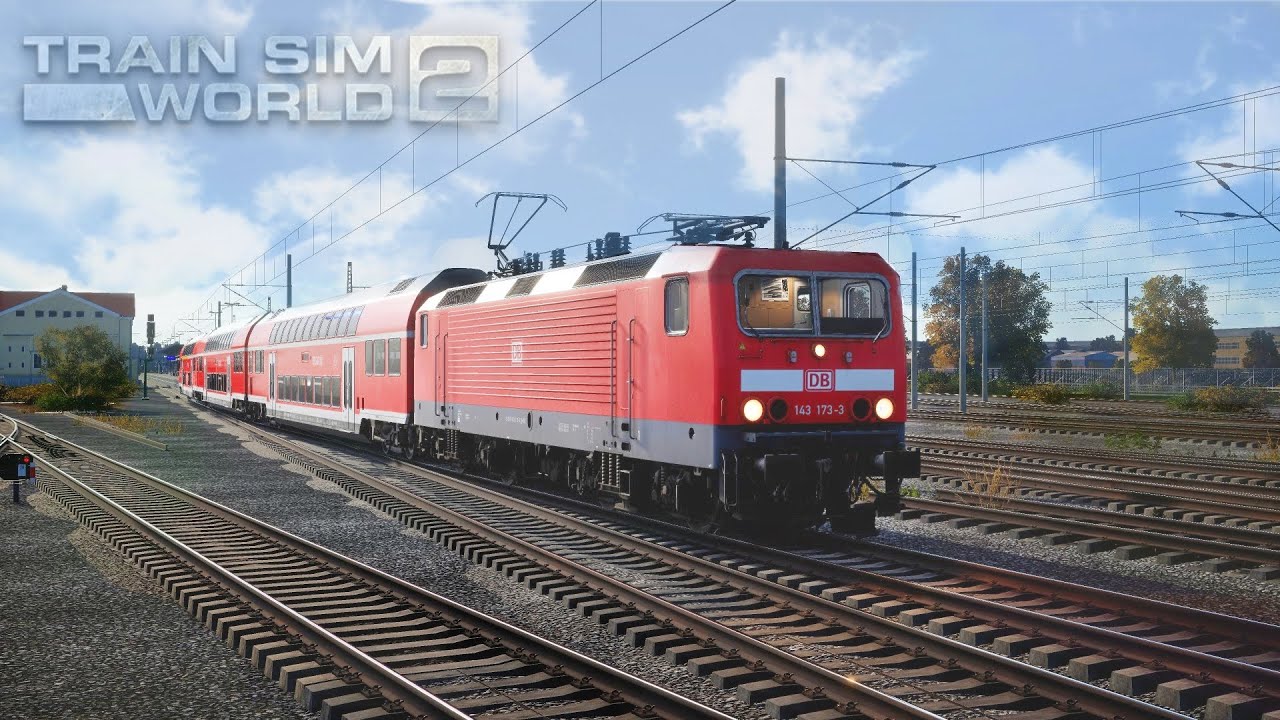 Train Sim World 2 DB BR 143 Bitterfeld HBF  S8 Rapid Transit