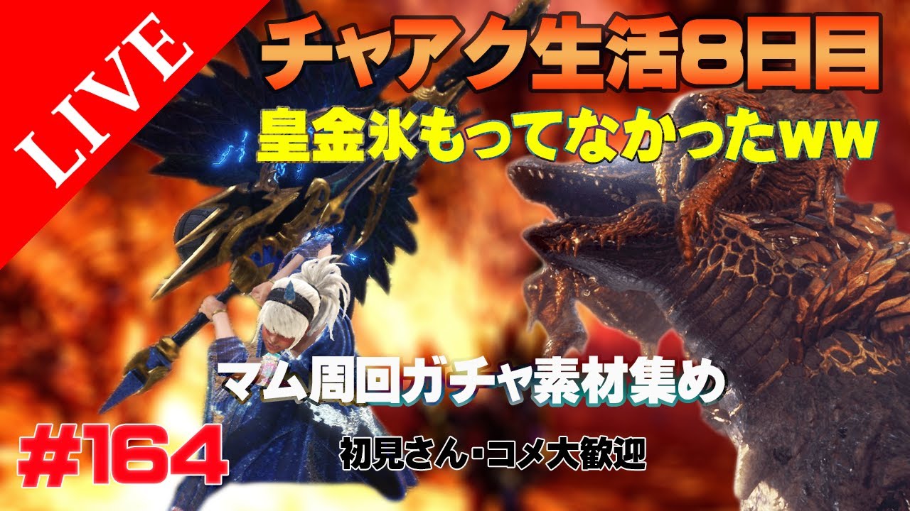Mhw アイスボーン 実況 おっさんゲーマーがチャアク初心者生活8日目 専用装備でgpと立ち回り 超高出でマスターマムタロト斧練習皇金氷周回 164 Ps4 モンスターハンターワールドアイスボーン Youtube