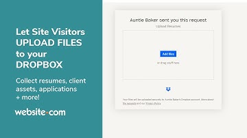 Allow Visitors To Upload Files Through Your Website
