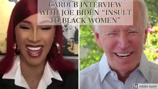 The cardi b interviewed joe biden over zoom to discuss her main
interests in upcoming 2020 election. paypal:
https://www.paypal.me/buffalobill60 : stream...