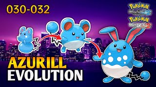 How To Evolve Azurill In Pokemon Black 2 & White 2 | Unova Pokedex