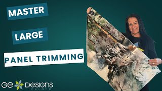 Master Large Panel Trimming For Your Quilts
