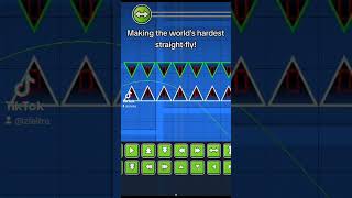 Part 2 | Learn Geometry Dash - World's Hardest Straight Fly! #gaming #geometrydash #foryou #music